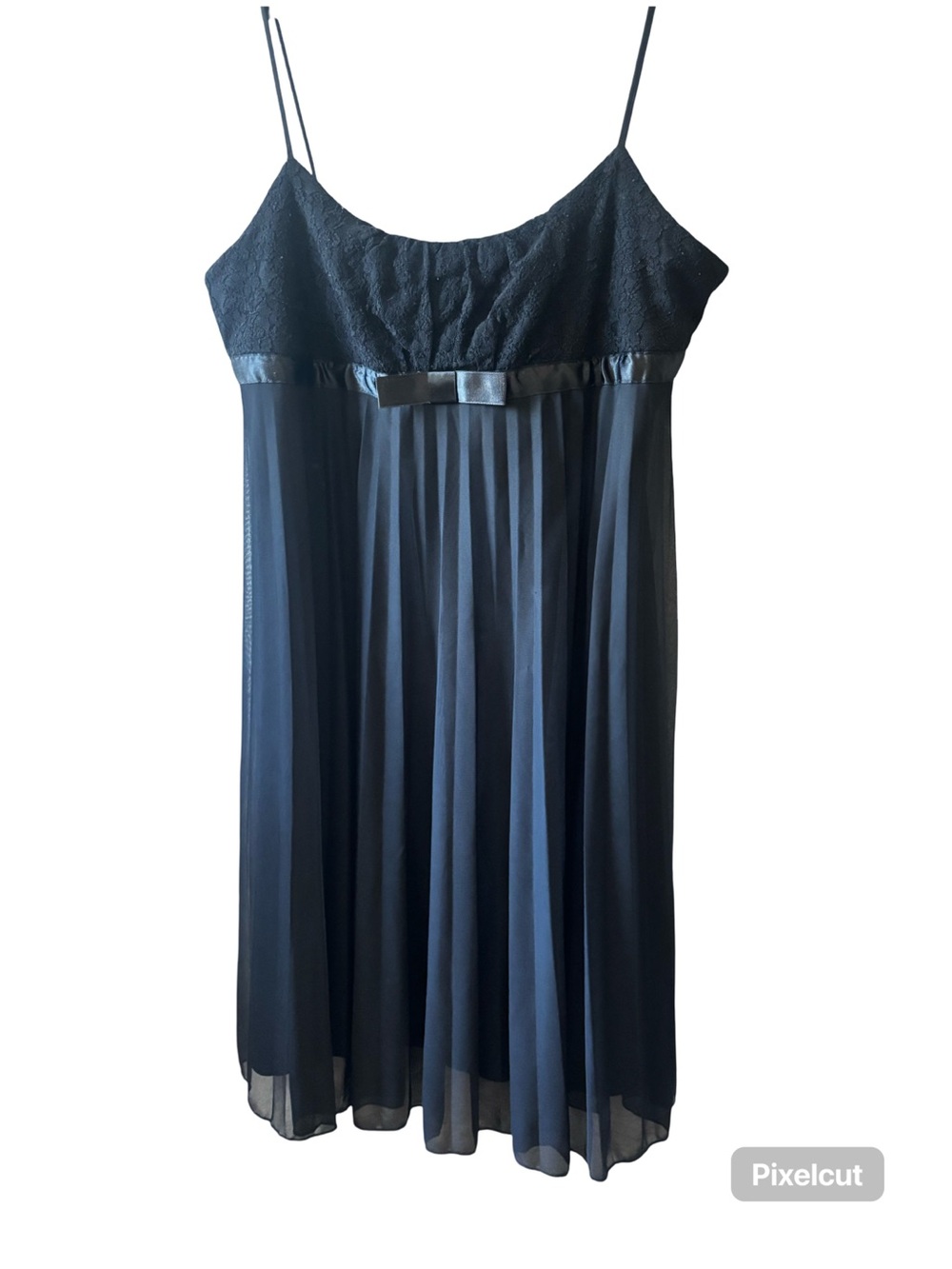 Chic Black Cocktail Mini Dress Romantic Babydoll